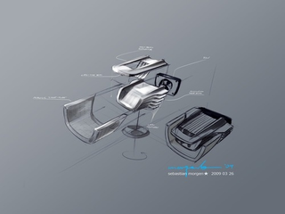 Illustration for article titled BMW's Tron-Like Turbodiesel Concept Rendered For Your Pleasure